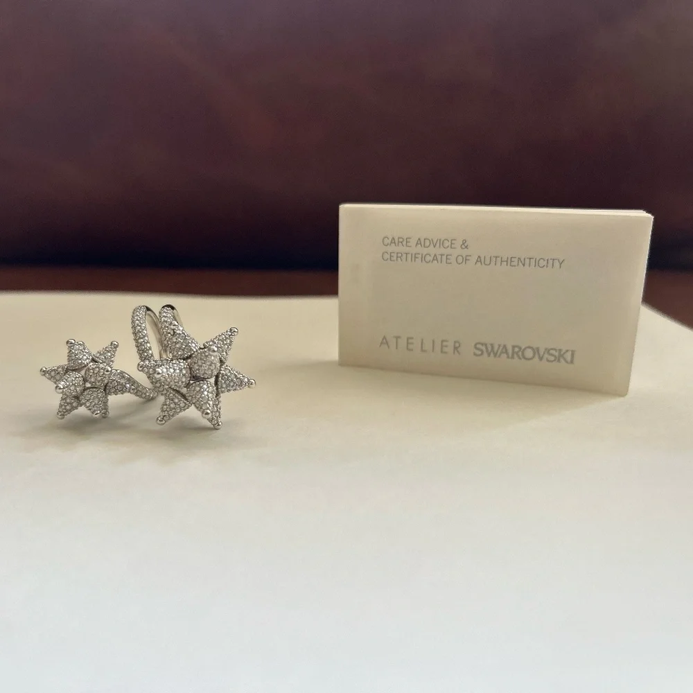 Atelier Swarovski Core Collection Kalix Spiral Ring ✨ - Picture 2 of 4